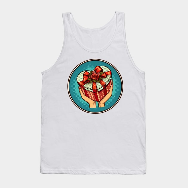 valentines day gift retro Tank Top by Anthony88